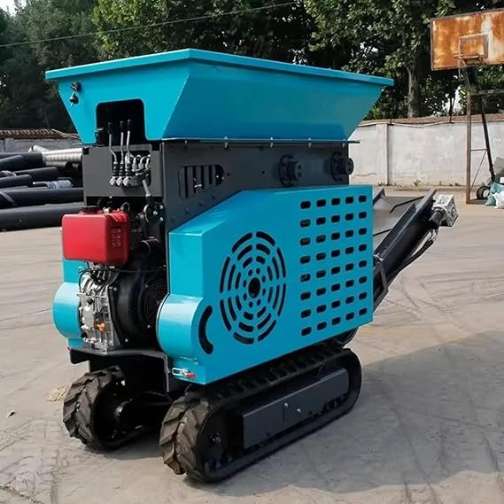 Mini Mobile Rock Stone Crusher with High-Capacity Crushing Power Industrial Grade Mini Crushing Mach