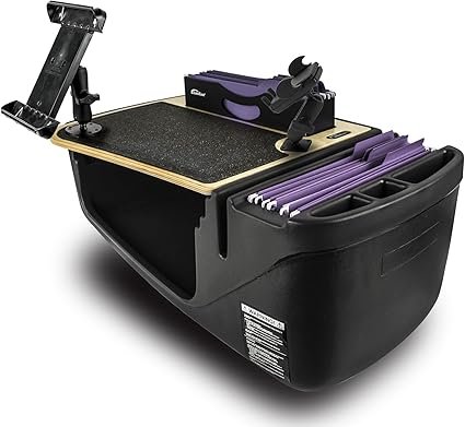 AutoExec AE-FMEF-PM-TAB-11M Efficiency FileMaster Car Desk for Your Vehicle Workstation and Mobile O