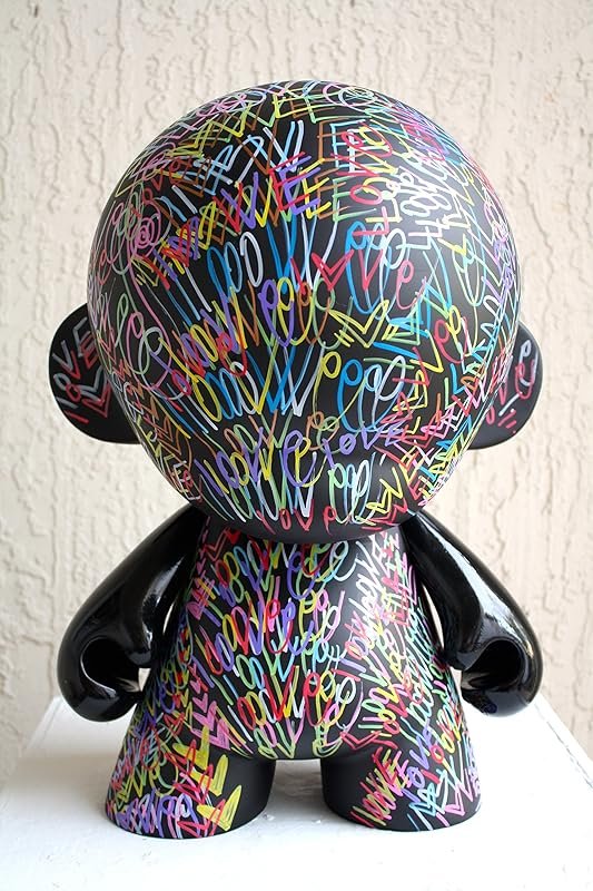 Chris Riggs kidrobot mega munny dunny kid robot vinyl toy modern 18" nyc contemporary modern graffit