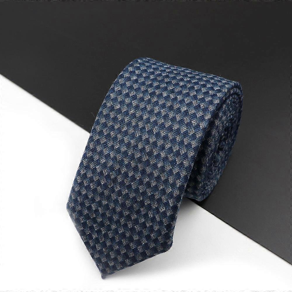 Wool Cotton Ties | Mens Tie Cotton | Men Accessories | Skinny Tie Men | Plaid Ties Men - Mens