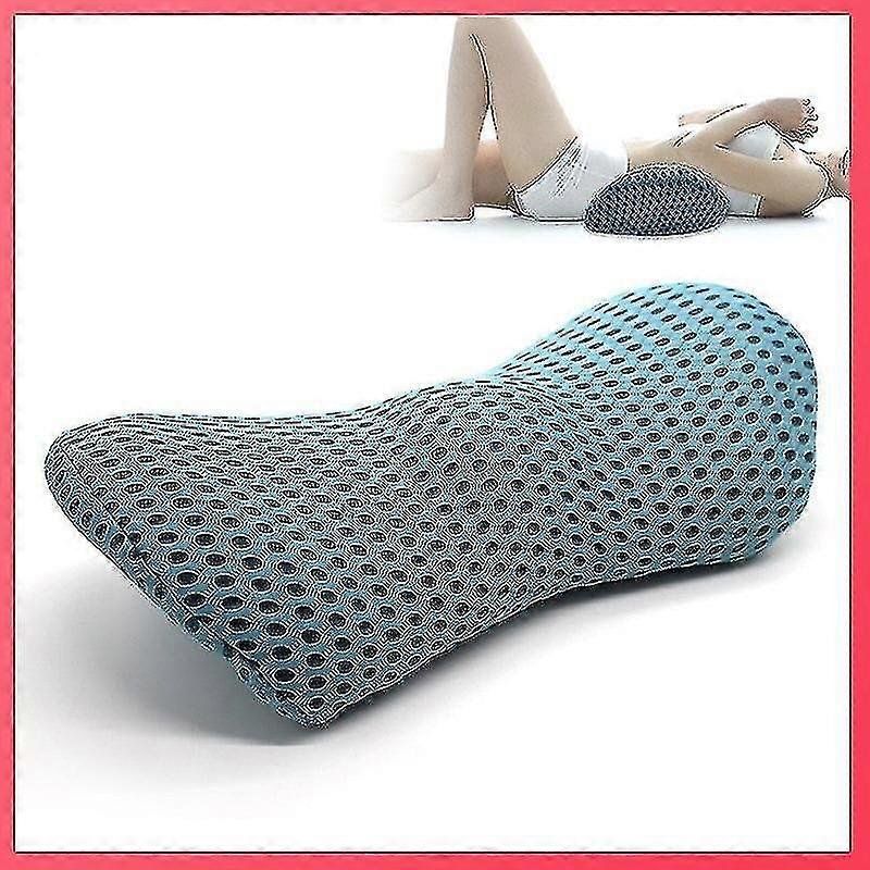 Car Back Lumbar Support Cushions Driver Driving Backrest Lumbar Support Cushion Seat Lumbar Pillow J