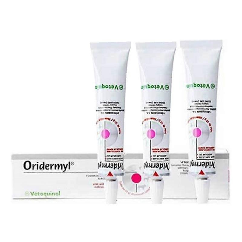 3pcs Ear Skin Ling Genuine Dog And Cat Fungus Ear Itching Ear Odor 10g