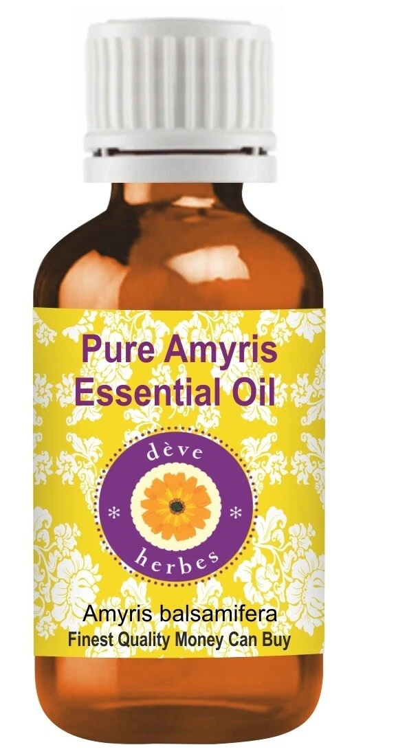 Pure Amyris Essential Oil (Amyris balsamifera) 100%Natural Therapeutic Grade