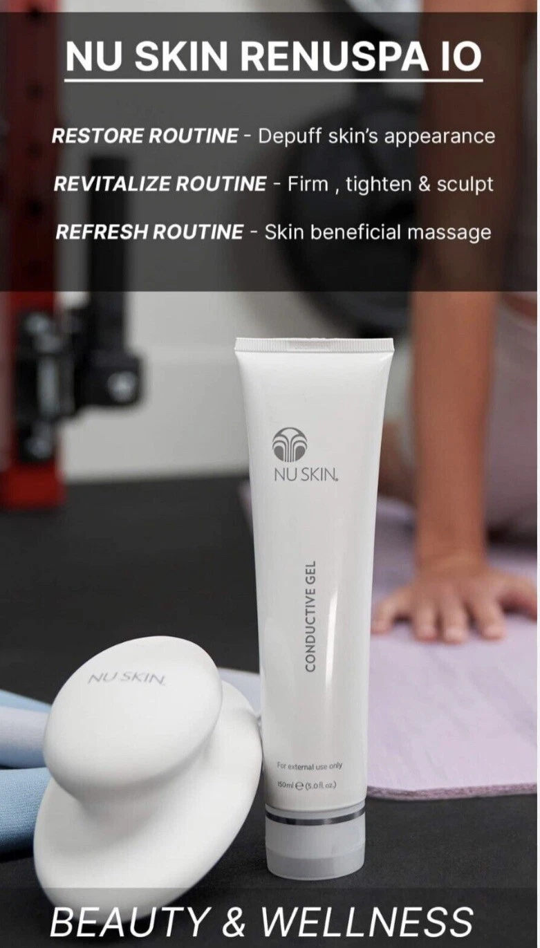Nu Skin Nuskin Ageloc RenuSpa IO + Conductive Gel Nuskin Renu Spa We Ship FAST