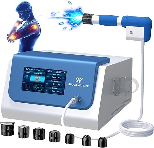 2025 New Upgraded Shockwave Therapy Machine, Extracorporeal Shock Wave Therapy Device for Pain Relie