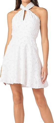 Shoshanna Women's Optic Burnout Edwina Dress