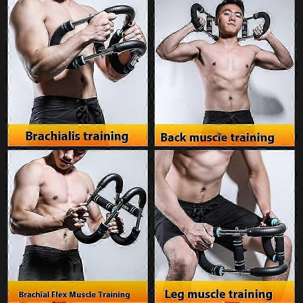 Twister Arm Trainer,Adjustable Spring Resistance (40-100lb) for Chest,Triceps & Forearm Workout