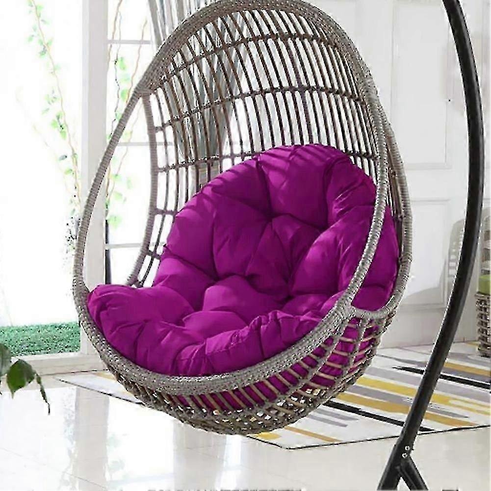 Indoor Hanging Egg Swing Chair with Thick Cushion, Perfect for Garden or Home Relaxation